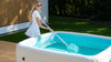 Should the ondaFlo® pool be dismantled for the winter, and how do you do it?